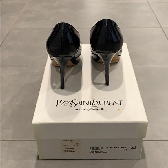 Yves Saint Laurent Patent Heels - Picture 5 of 6